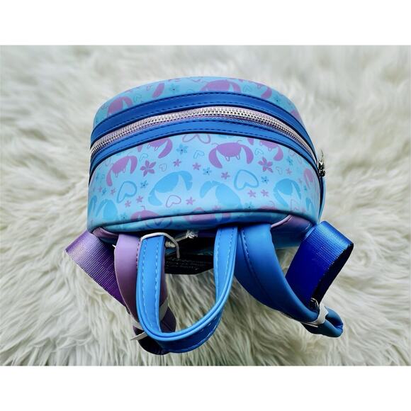 *NEW LE* Loungefly Stitch and Angel Puzzle Mini Backpack - Lilo & Stitch - Picture 6 of 9